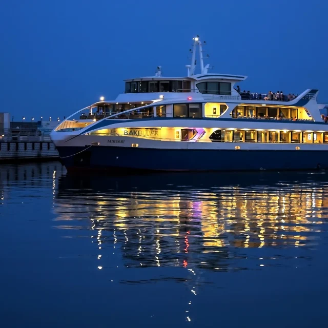 Baku Boat Tour – Caspian Sea Cruise & City Skyline Views